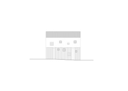 Rodinný dům s přístavbou v Plzni, PRO-STORY: Západní pohled