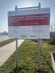 Brownfield, kde se buduje severní část Bulváru