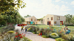 Školka v Českém Brodě, vizualizace, MS Architekti