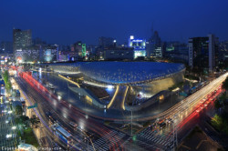 Design Plaza v Dongdaemun, Soul, 2007-2013, foto