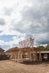 Pavilon Lighthouse od GRAU Architects v maďarském městě Ipolytarnóc
