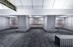 Maxim Velčovský a edit! architects uspěli v graficko-výtvarné soutěži na návrh interiéru stanice metra Českomoravská