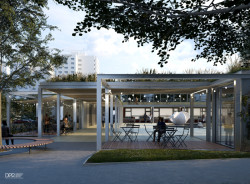 Revitalizace náměstí u obchodního centra na sídlišti Klokočina