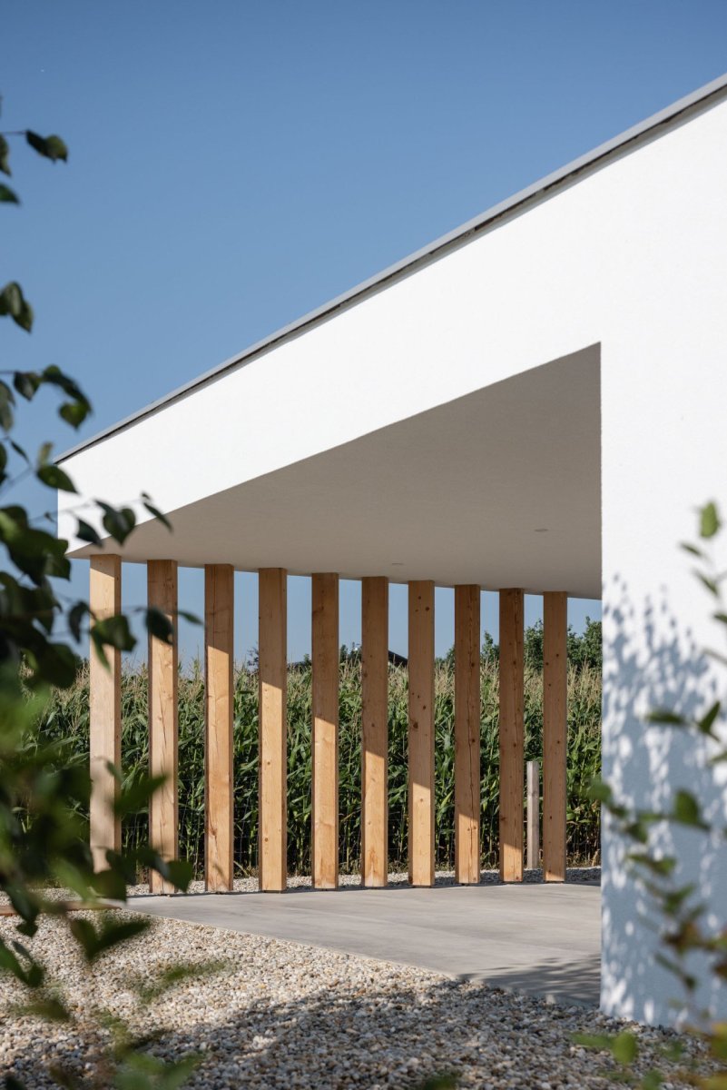 Architekti Ivankovi si v malé obci na Slovensku navrhli vlastní rodinný dům