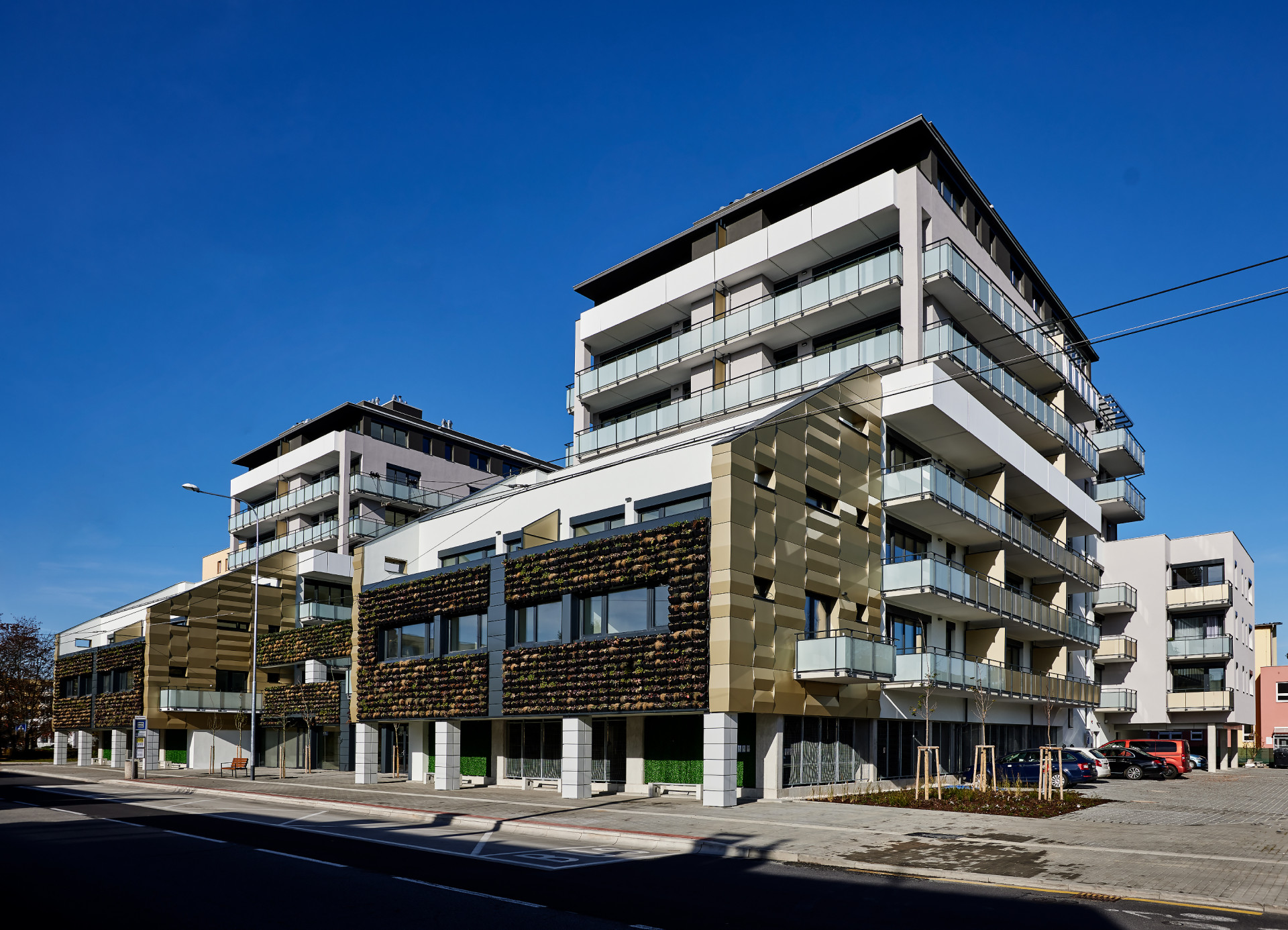 Brůha & Krampera architekti navrhli energeticky nenáročný bytový dům v Českých Budějovicích