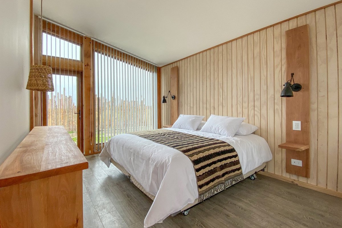 Hotel AKA Patagonia v Chile od studia Larrou