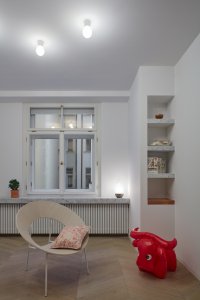 Rekonstrukce bytu na Starém Městě pražském od ateliéru Lenka Míková architekti