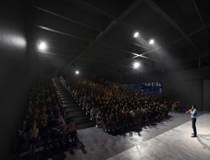 Návrh přestavby pavilonu Z na Výstavišti v Českých Budějovicích, A8000.