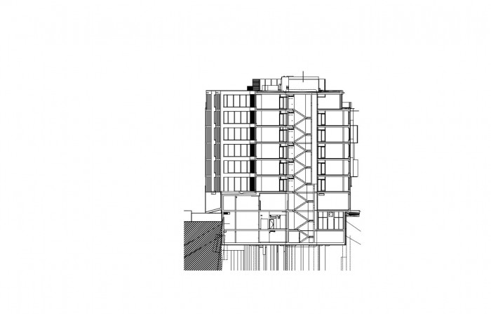 FIVE, řez, QARTA architektura
