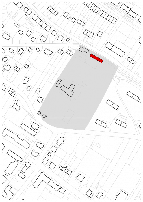 ARCHTEAM, Centrum obnovy památek 20. století, situace – foto
