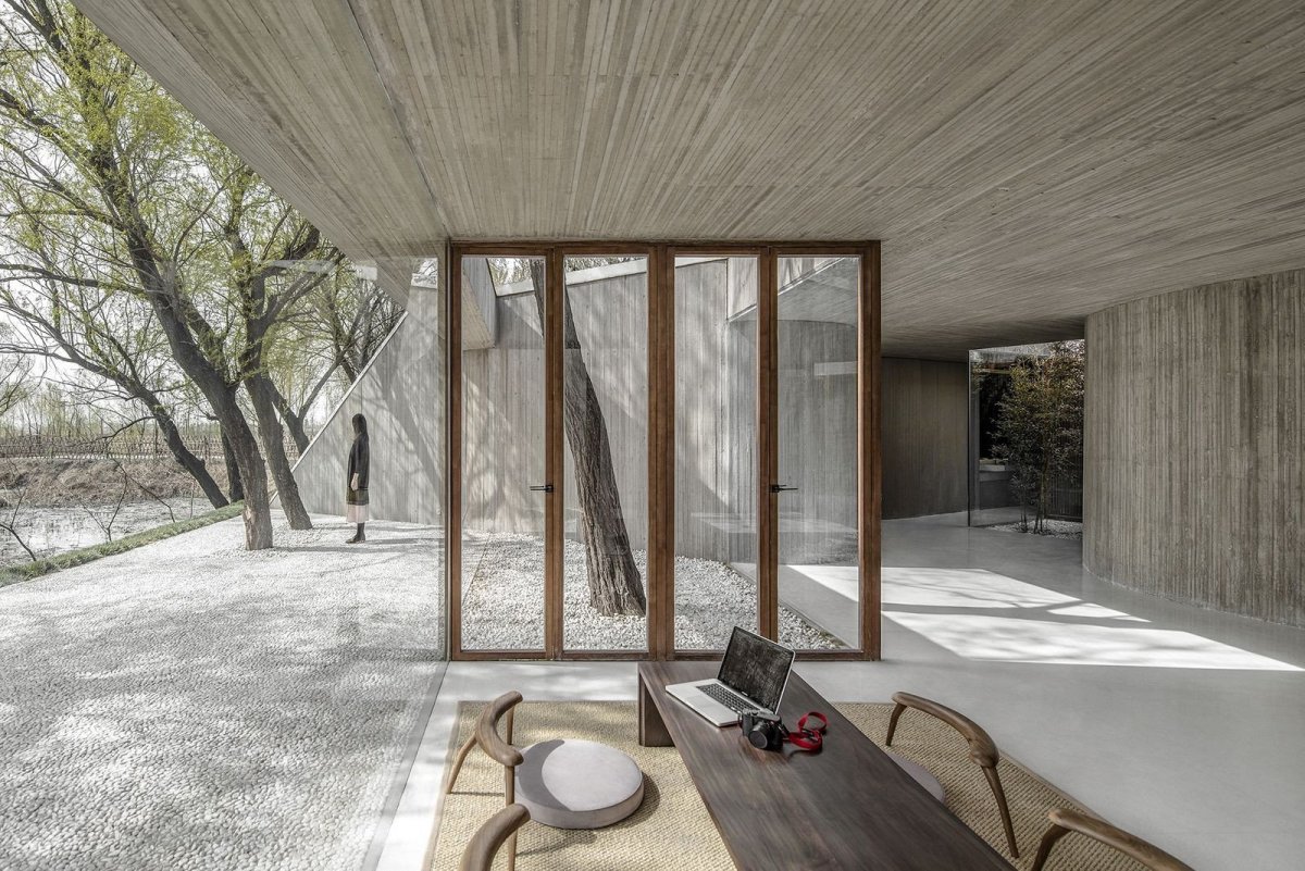 Buddhistická svatyně v čínském Tangshanu od ARCHSTUDIO