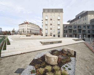 Studio Maćków proměnilo starý polský mlýn Maria. Nově se zde nachází 120 bytů.