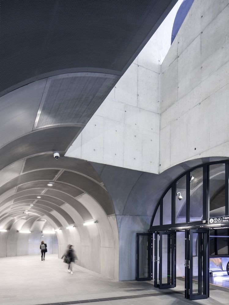 Stanice metra Loren od Arne Henriksen Arkitekter a MDH Arkitekter