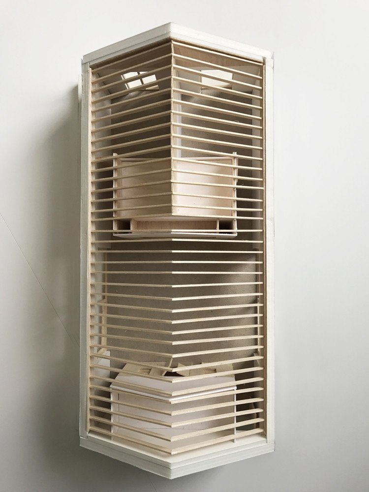 Villa Slow, model, Laura Alvarez Architecture