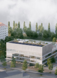 ZŠ Jana Vodňanského na Praze 7 (vizualizace)