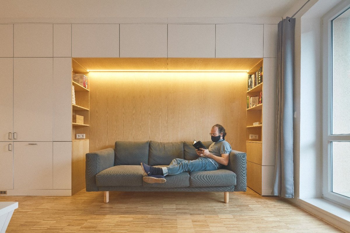 Byt Vokovice, 0,5 Studio