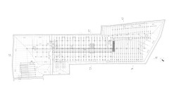 Půdorys krovu (Port 1560, Domy Architects)