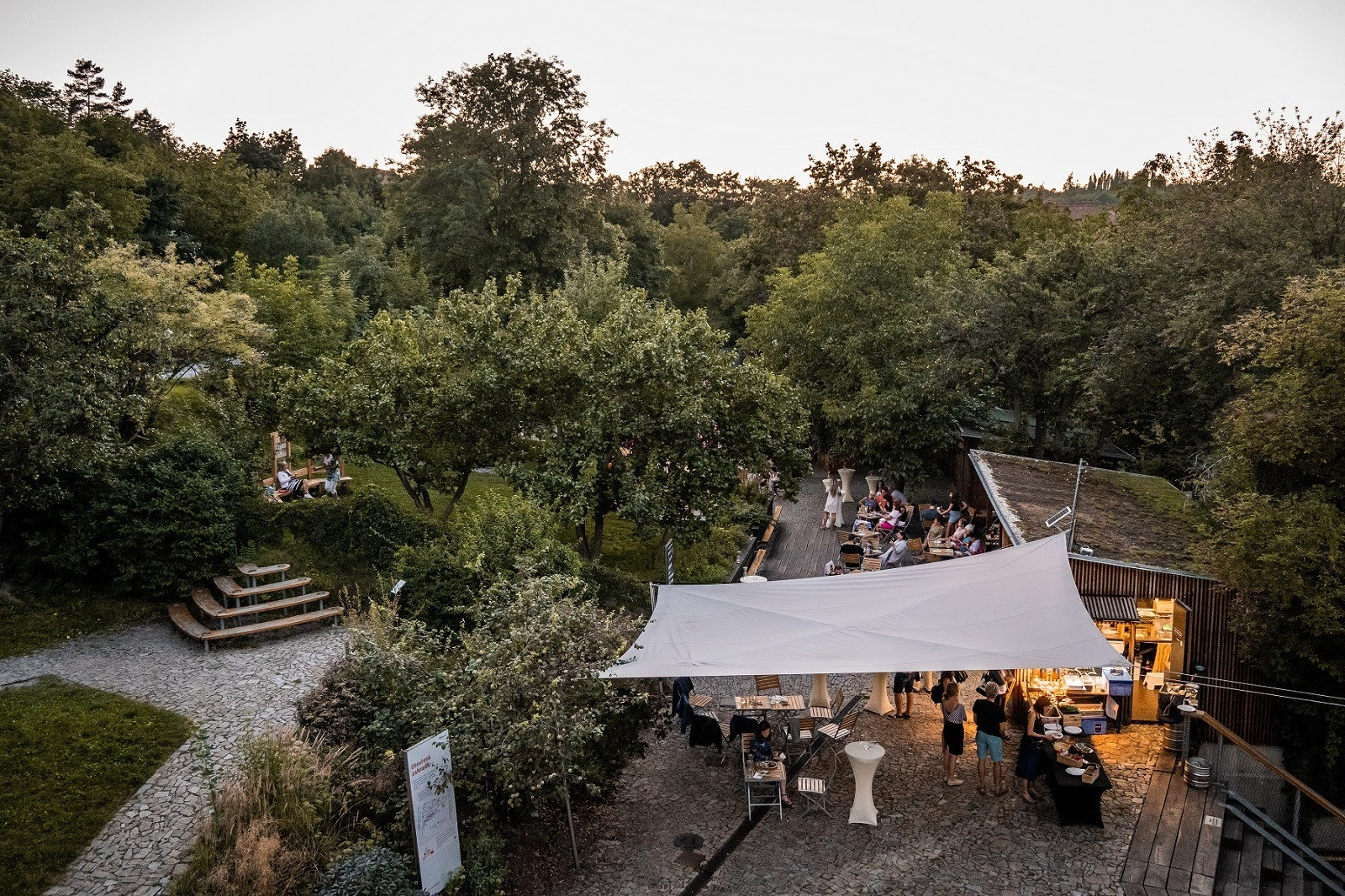 Projektil architekti a Lucie Komendové jsou autory veřejné zahrady na svahu hradu Špilberk