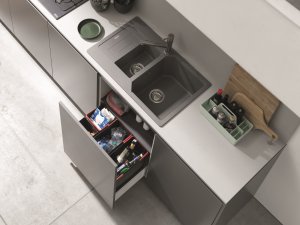 Odpadkový koš/sorter pro třídění odpadu Easysort 600-2-2