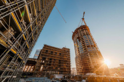 Sky Park Residence, Bratislava - foto z výstavby