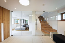 rekonstrukce vily Hanspaulka - vstupní hala, Veronika Pánková, foto