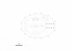 COCO - ART Villas Costa Rica, ARCHWERK + Formafatal, kuchyně půdorys