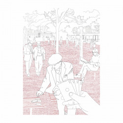 Revitalizace Mendlova náměstí v Brně, Chybík+Krištof, dílna Michala Palaščáka, kresba