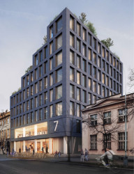 Martin Čeněk, Dalibor Hlaváček, Ludvík Holub a Zuzana Kučerová, Nová radnice pro Prahu 7 // 3. místo – foto