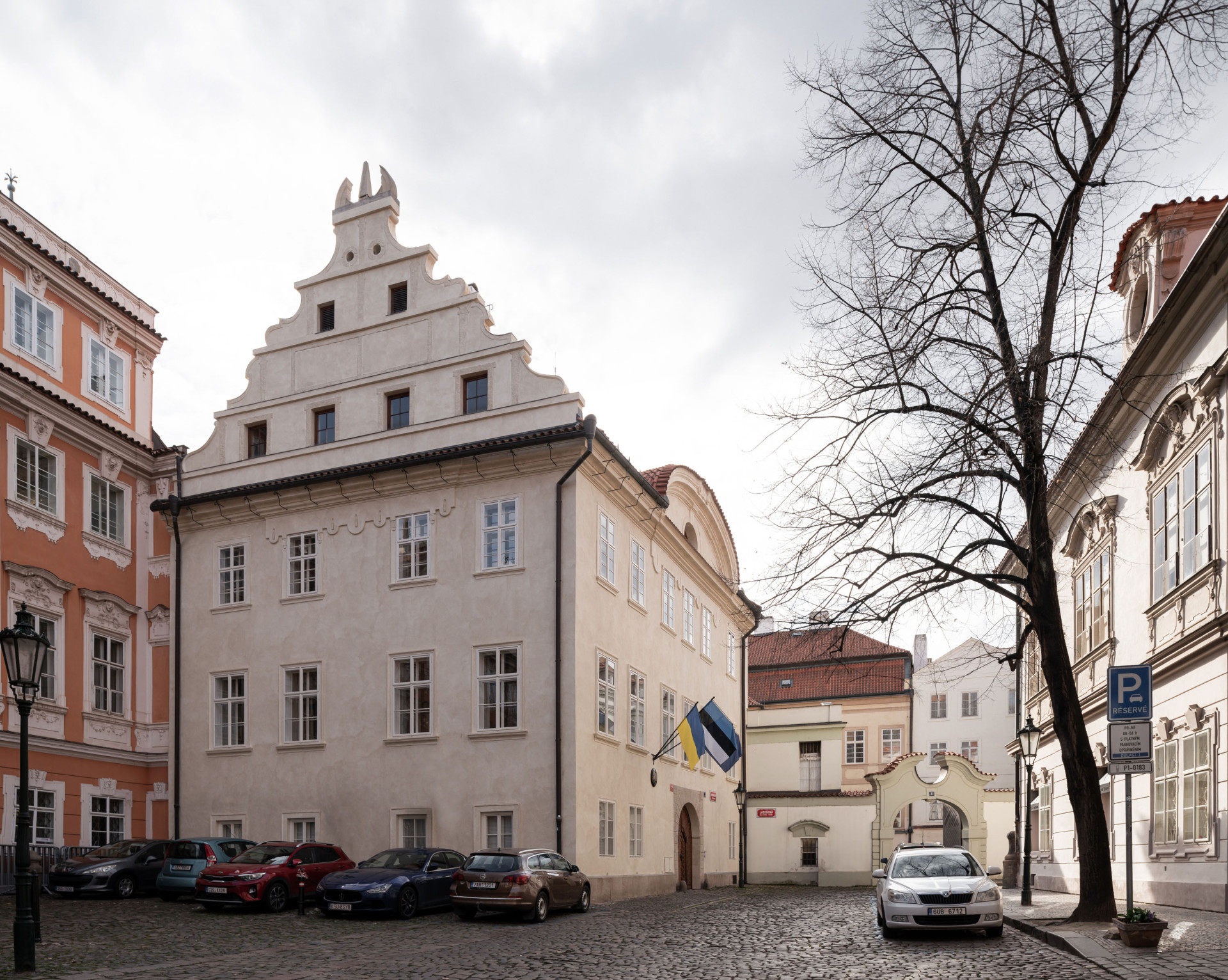 A takto do Velkopřevorského (Rekonstrukce Malého Buquoyského Paláce v Praze, Tereza Scheibová)