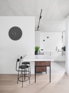 Interiér domu v pražských Malešicích od architektů z SMLXL