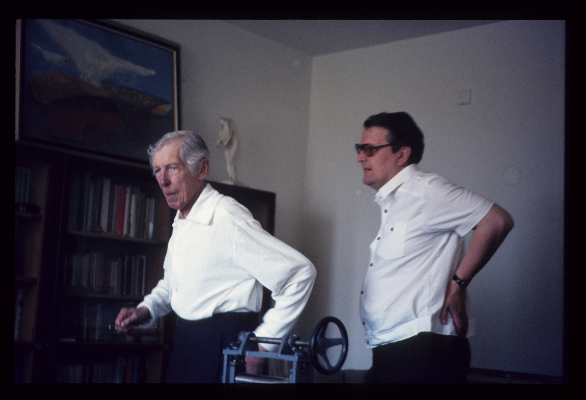 Vladimír Šlapeta a Bedřich Rozehnal, Brno, 1982