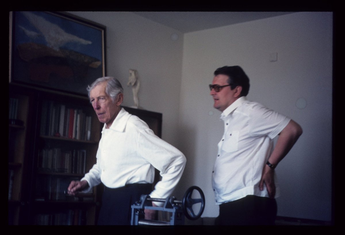 Vladimír Šlapeta a Bedřich Rozehnal, Brno, 1982