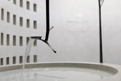 Aqua Tree jako součást nové kolekce GROHE SPA, představené na Milan Design Weeku.