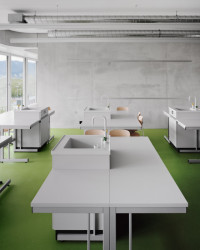 Campus Moos, dostavba školního kampusu ve švýcarském Rüschlikonu, ateliér E2A