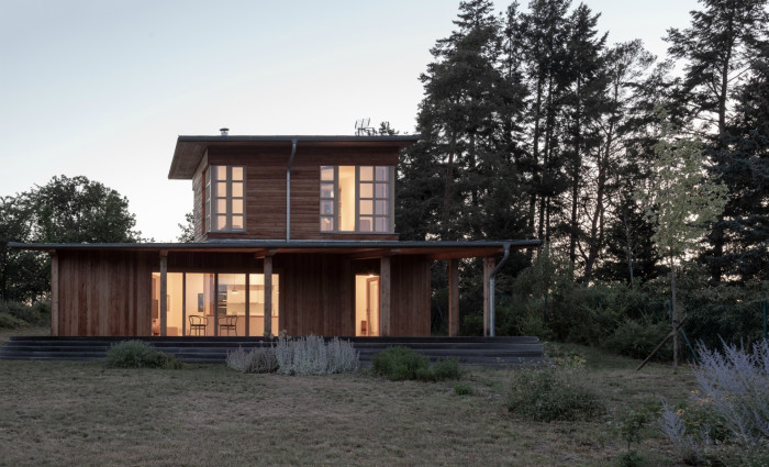 Letní dům u Štěchovic, Znamení čtyř - architekti