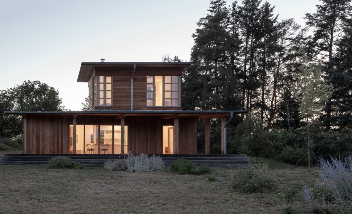 Letní dům u Štěchovic, Znamení čtyř - architekti