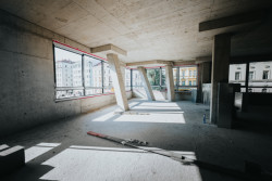 Proces výstavby (Bytový komplex Viktoria Center, architektonické řešení CTR group a.s.)