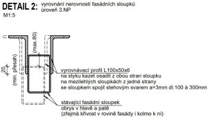 Pohled západní - detail