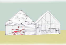 Společenské centrum dobrovolných hasičů Lisovice, řez, Létající inženýři