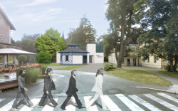 Výstavní galerie STAGE GARDEN, Janca architect / Karel Janča, vizualizace