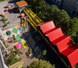  (Morag Myerscough, FLUX - oživení veřejného prostoru v Mnichově)