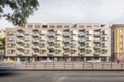 Bytový dům Nová Vajnorská v Bratislavě, jeden z nositelů ceny CEZAAR 2025