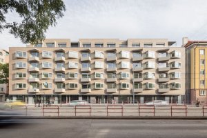 Bytový dům Nová Vajnorská v Bratislavě, jeden z nositelů ceny CEZAAR 2025