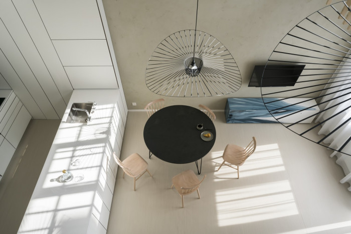 Rekonstrukce mezonetového bytu v Bratislavě, LANG BENEDEK ASSOCIATED ARCHITECTS