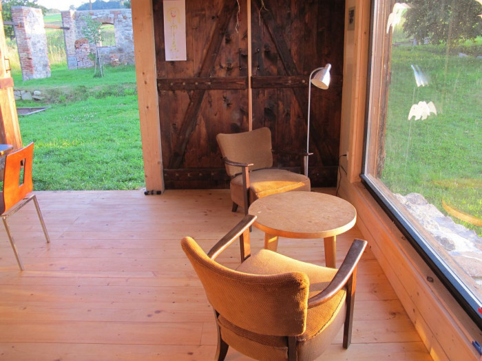 Možnosti stodoly, interiér