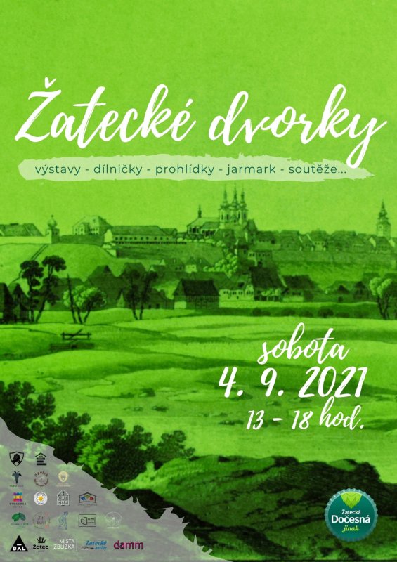 Žatecké dvorky, pozvánka, Zdroj: Spolek A dál?