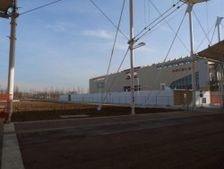 Česká republika jako první předala pozemek po EXPO 2015, foto pozemku po rozebrání pavilonu