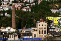 Lihovar před rekonstrukcí (Transformace Lihovaru Smíchov; Black n´ Arch)