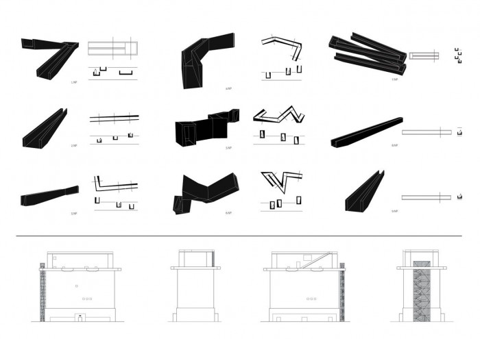Tomáš Zavoral, JWW_Der Judenweg, Wien / Muzeum života za války, schéma cesty a pohybu – foto