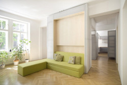 PROGRES ATELIER, Rekonstrukce bytu na Letné – foto